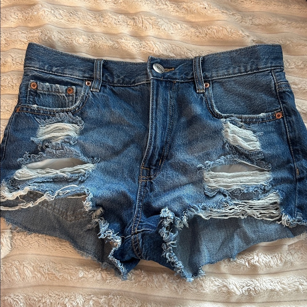 Aeropostale Vintage High Rise Shorts